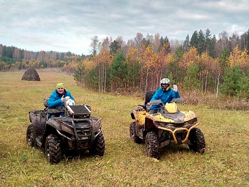 Катание на квадроциклах в Подмосковье